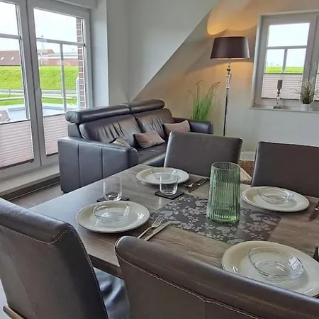 Inselblick Am Kutterhafen - Erholung Am Deich Und Hafen F?r 2 Personen Apartamento