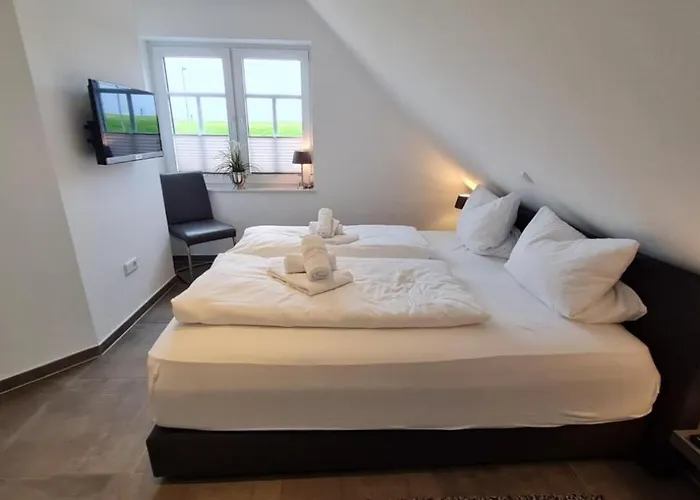 Inselblick Am Kutterhafen - Erholung Am Deich Und Hafen F?r 2 Personen Lejlighed *